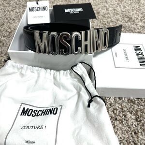 Moschino Logo belt